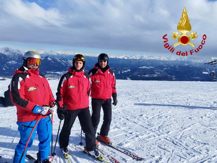 Val di Fiemme, Vigili del fuoco di Biella ai Campionati Italiani invernali