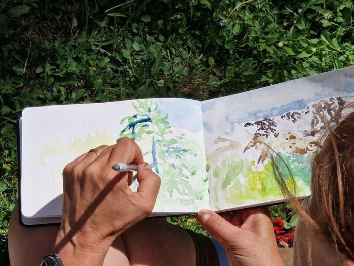 Workshop di acquarello: all’Oasi Zegna un laboratorio adatto a tutti.