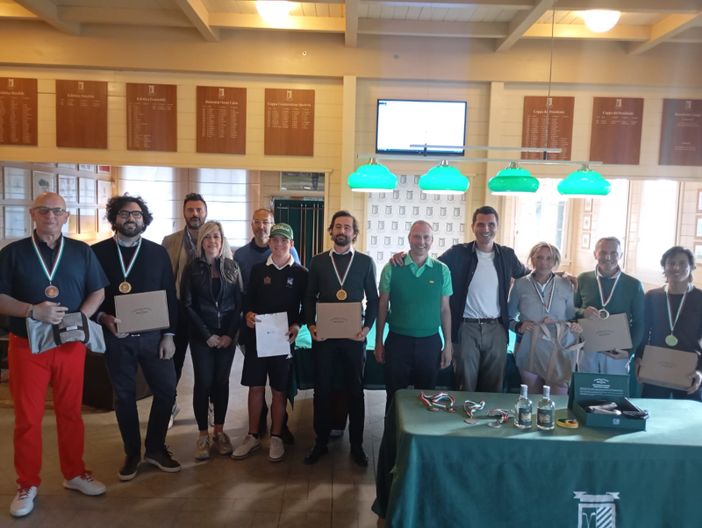 Scribanti/Bodo e Villa si impongono al Golf Cavaglià nel Campionato Biellese di doppio Trofeo Cappellificio Bi 1935