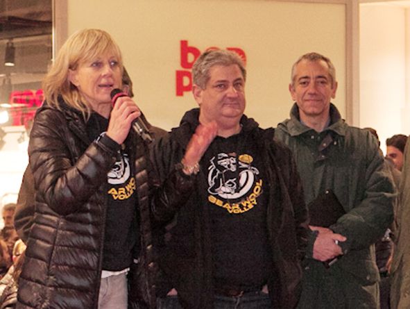 Il delegato provinciale Fipav Giusi Cenedese, il presidente del Comitato Organizzatore Ezio Germanetti e il Sindaco di Biella Dino Gentile Il delegato provinciale Fipav Giusi Cenedese, il presidente del Comitato Organizzatore Ezio Germanetti e il Sindaco di Biella Dino Gentile