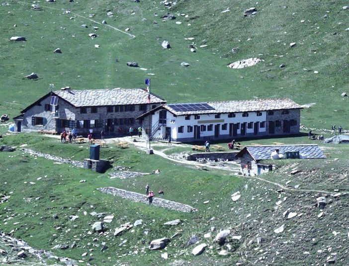 Il rifugio Vittorio Sella