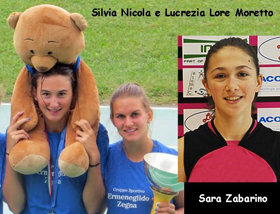 Atletica giovanile: Sara Zabarino strepitosa nel Giavellotto