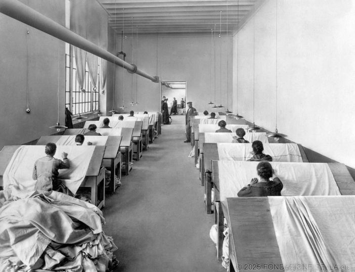 Biella, il distretto laniero nelle foto d'archivio - Copyright Fondazione Sella 2025