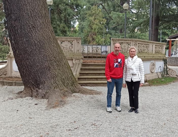 In foto gli assessori Gaggino e Topazzo