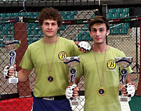 Arti Marziali - Francesco Bocca e Matteo Cannatelli campioni italiani Mma