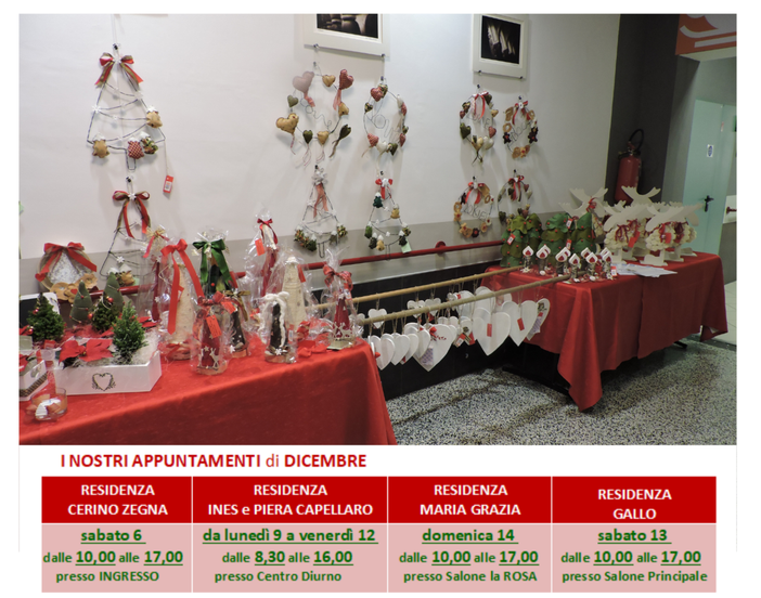 Fondazione Cerino Zegna, tornano i mercatini "Intrecci di Natale", tutti gli appuntamenti di dicembre