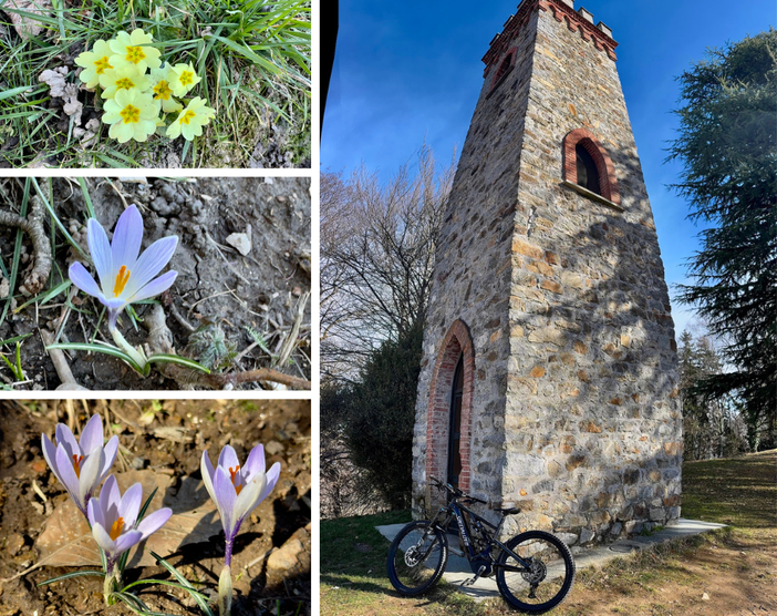 Biellese in e-bike: i primi segnali di primavera fra Valle Oropa e Valle Elvo