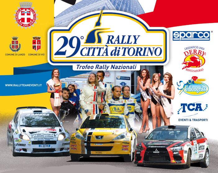 Rally - Al Città di Torino due equipaggi del Biella Motor Team