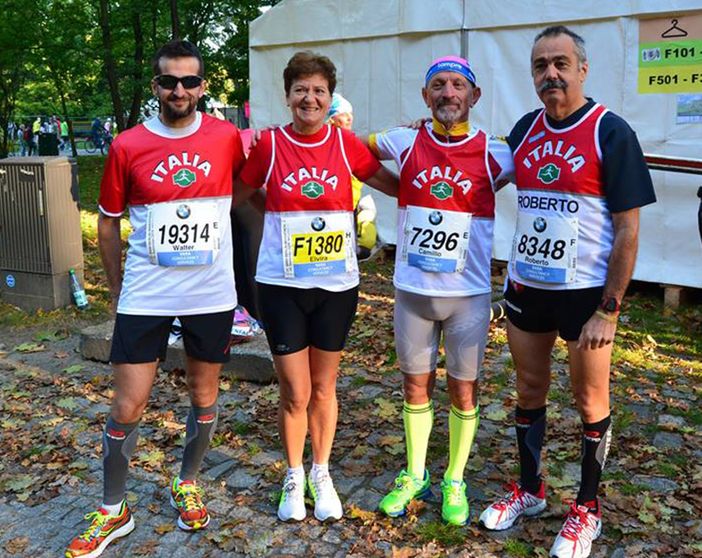 Atletica - Poker di finisher biellesi alla Maratona di Berlino