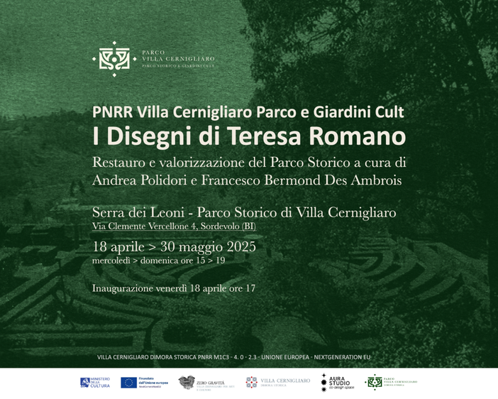 Zero gravità Villa Cernigliaro per arti e culture Associazione presenta i disegni di Teresa Romano