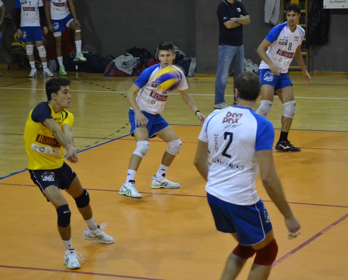 Simone Collinetti, il migliore in campo Simone Collinetti, il migliore in campo