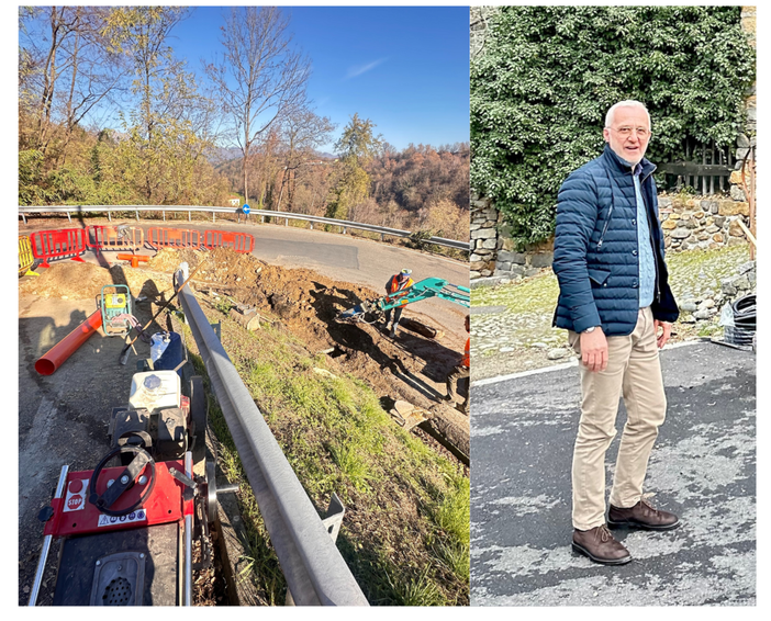 Strada Barazzetto–Vandorno: lavori in corso per il ripristino e la messa in sicurezza della sede stradale