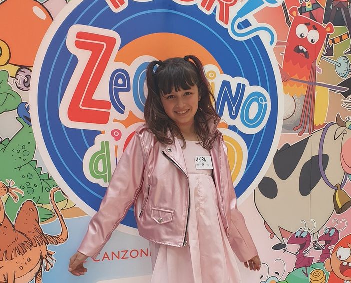 Viola Scalzo, piccola cantante Biellese in finale per lo Zecchino d'Oro