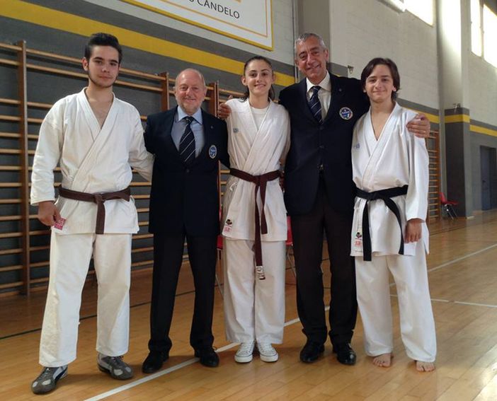 Alberto Catella, il Maestro Rovatti, Sara Gottardo, il Maestro Gentile e Diego Rovatti