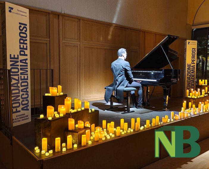 Concerto di Natale con l'Accademia Perosi, applausi a Biella per la prova di Davide Cava - Foto Caon per newsbiella.it