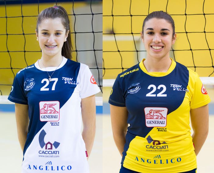 Camilla Sevarin del Botalla e Valeria Mina del Cacciati Camilla Sevarin del Botalla e Valeria Mina del Cacciati