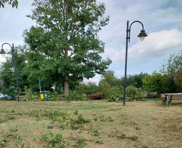 Quaregna Cerreto al via i lavori al parco La Torre