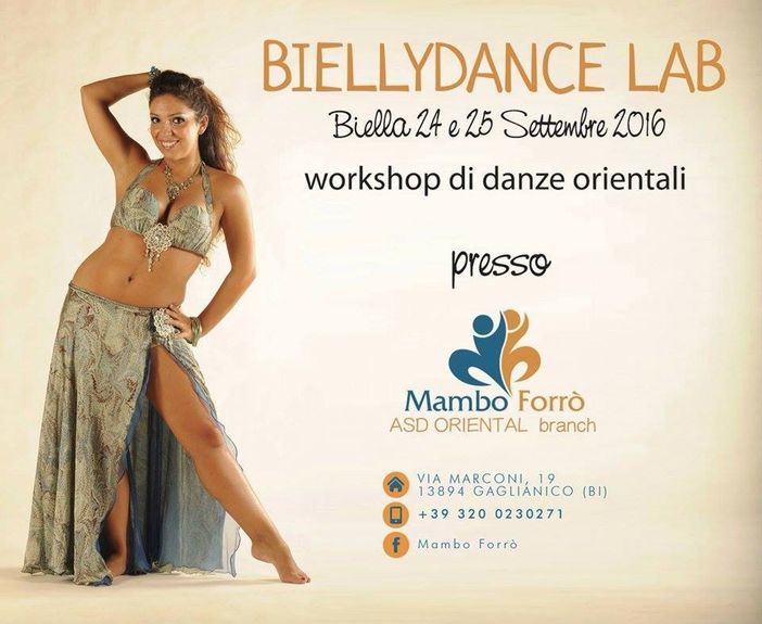 BiellyDance Lab: Un weekend ricco di Danze Orientali BiellyDance Lab: Un weekend ricco di Danze Orientali