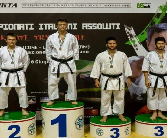 Vittorio e Stefano Prin Clari campioni di karate