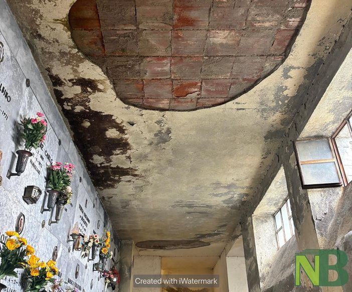 Cossila San Grato, al via i lavori al cimitero FOTO Cossila San Grato, al via i lavori al cimitero FOTO