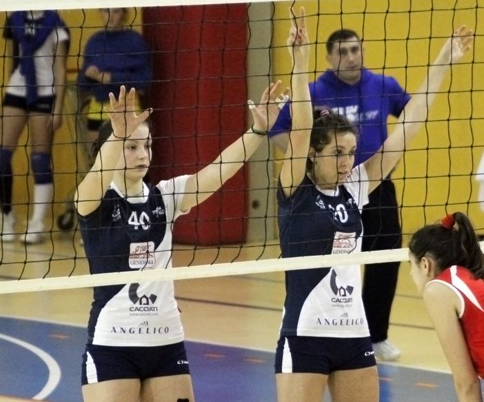 Alessia Diego e Bianca Salono, punti di forza dell'U16 Teamvolley