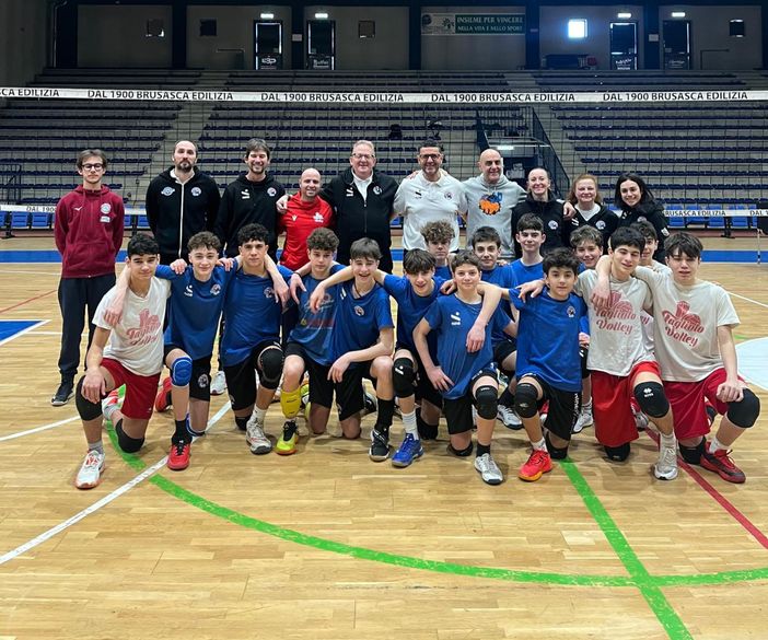 Romano Giannini ospite della Scuola Pallavolo Biellese Romano Giannini ospite della Scuola Pallavolo Biellese