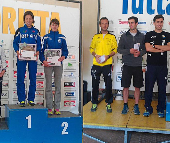 Fatna Maraoui, Valeria Roffino e Davide Cestariolli alla Tuttadritta