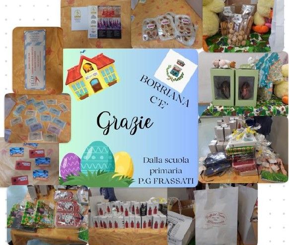 Dalla primaria di Borriana, un grazie ai negozianti