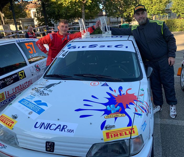 Sandro Quinto e Andrea Traversa dopo la premiazione al Trofeo delle Merende