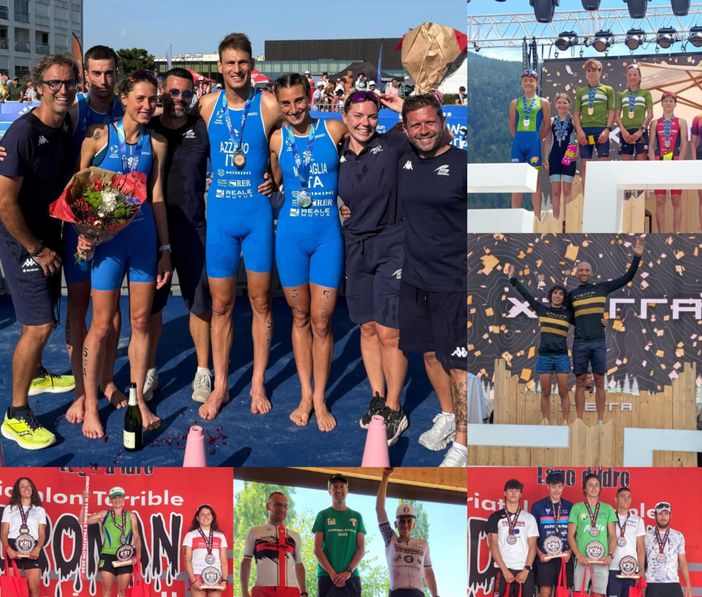 Valdigne Triathlon Valdengo di scena nelle gare Internazionali ed Italiane FOTO Valdigne Triathlon Valdengo di scena nelle gare Internazionali ed Italiane FOTO