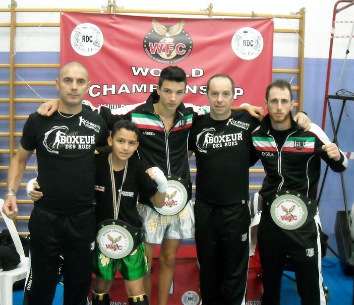 Ingrasciotta campione mondiale di Kick Boxing
