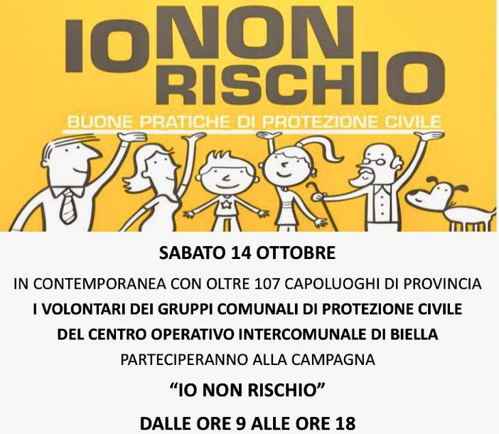 Con "Io non rischio" Protezione Civile e "Gli Orsi" insieme per la prevenzione