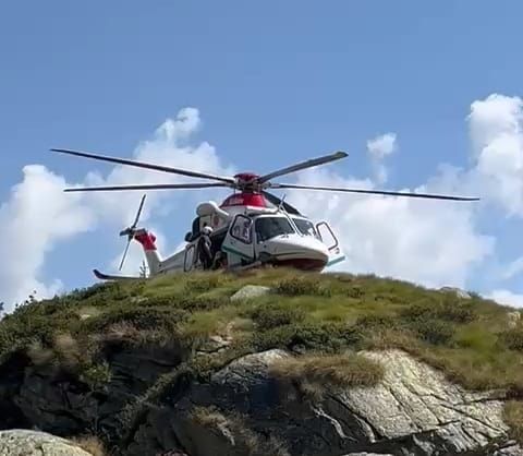 Colle della Vecchia, escursionista grave dopo una caduta