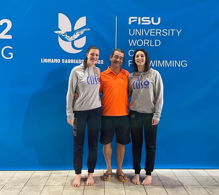 Nuoto pinnato, 4 medaglie per Gaia Savioli e Carolina Trocca