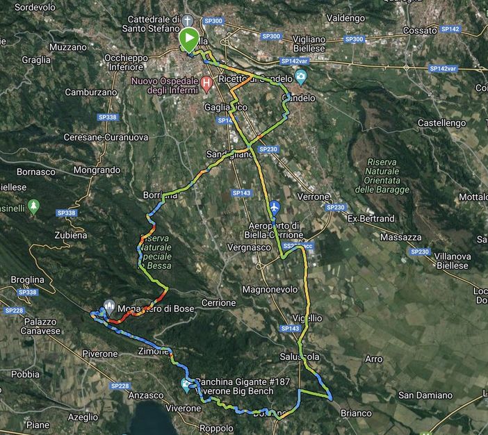 Weekend in Ebike: percorsi e itinerari biellesi, alla scoperta della Serra