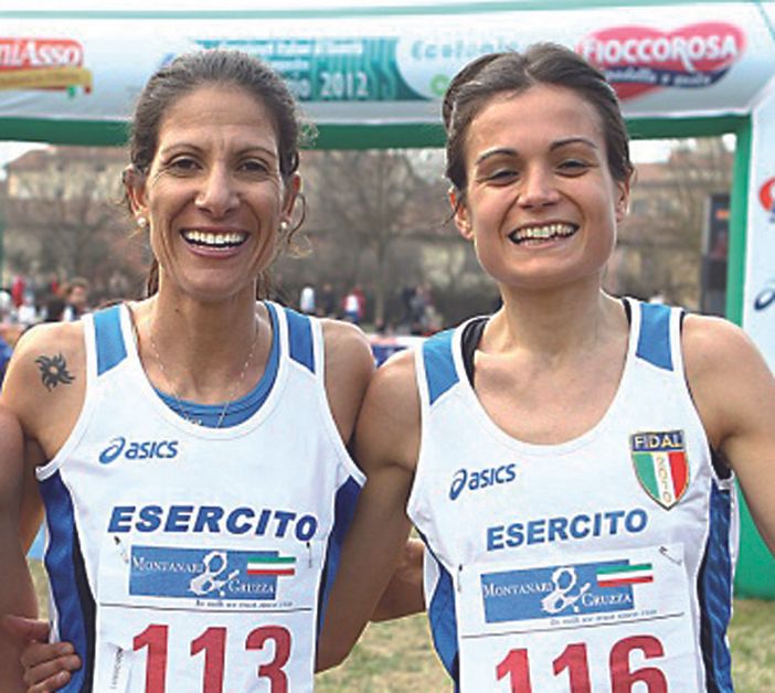 Nadia Ejjafini e Elena Romagnolo (Foto Colombo/Fidal)