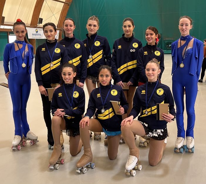 Un'altra buona prova per le atlete della società di pattinaggio artistico ASD Rollerblot