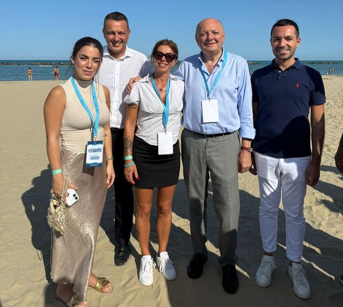 C'era anche una delegazione di Forza Italia Biella all'evento di Forza Italia Giovani