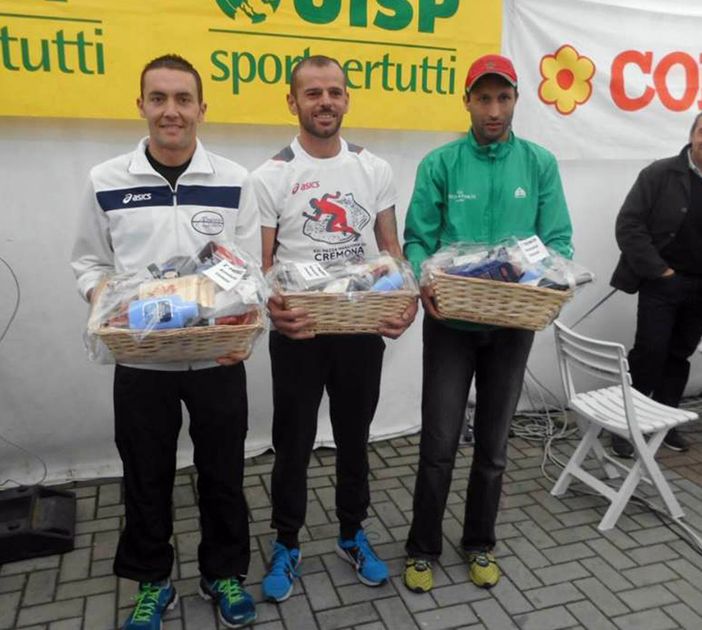 Il podio della Castellazzo Half Marathon