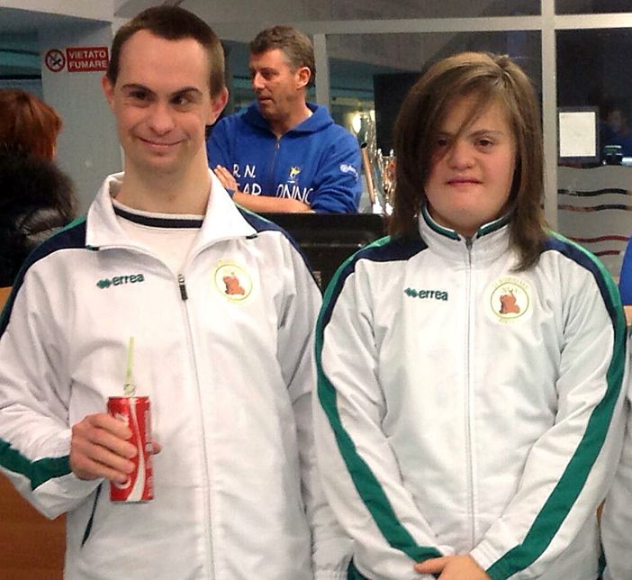Nicole Orlando e Riccardo Bora del Team Ability La Marmora