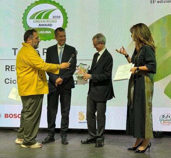 Oscar italiano del cicloturismo: il Piemonte sul podio con la Ciclovia del Mare Oscar italiano del cicloturismo: il Piemonte sul podio con la Ciclovia del Mare