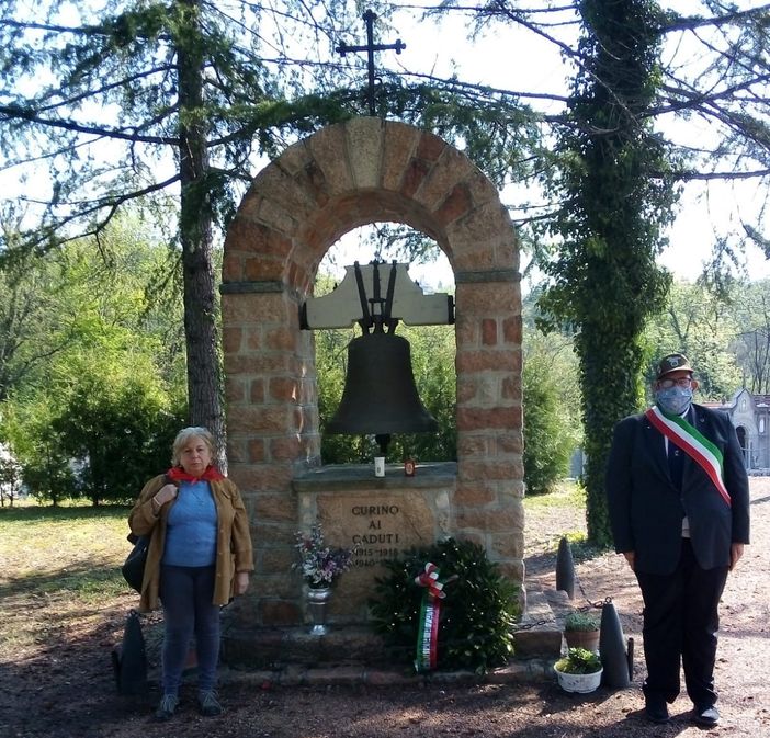 Curino celebra il 25 Aprile e rende omaggio ai martiri dell'eccidio del 1944 FOTO