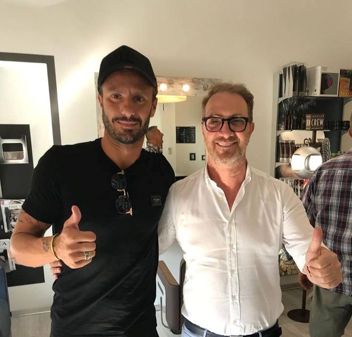 Alberto Gilardino in città. Riccelli: "Il sogno è vederlo presidente onorario della Biellese" Alberto Gilardino in città. Riccelli: "Il sogno è vederlo presidente onorario della Biellese"