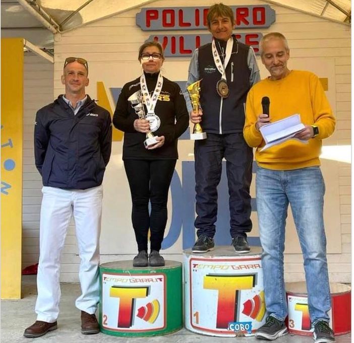 Giuliano Pavan e la moglie Silvana Campioni italiani all'Italian UltraMarathon Festival 2023 Winter Edition Giuliano Pavan e la moglie Silvana Campioni italiani all'Italian UltraMarathon Festival 2023 Winter Edition