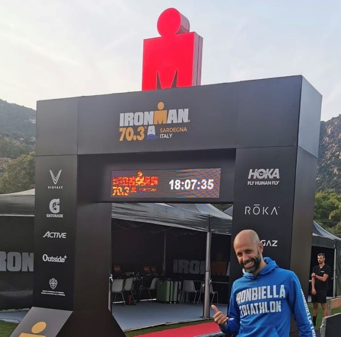 Secondo Ironman 70.3 Sardegna, 1200 atleti da oltre 50 Paesi. Per Biella Matteo Prina Mello
