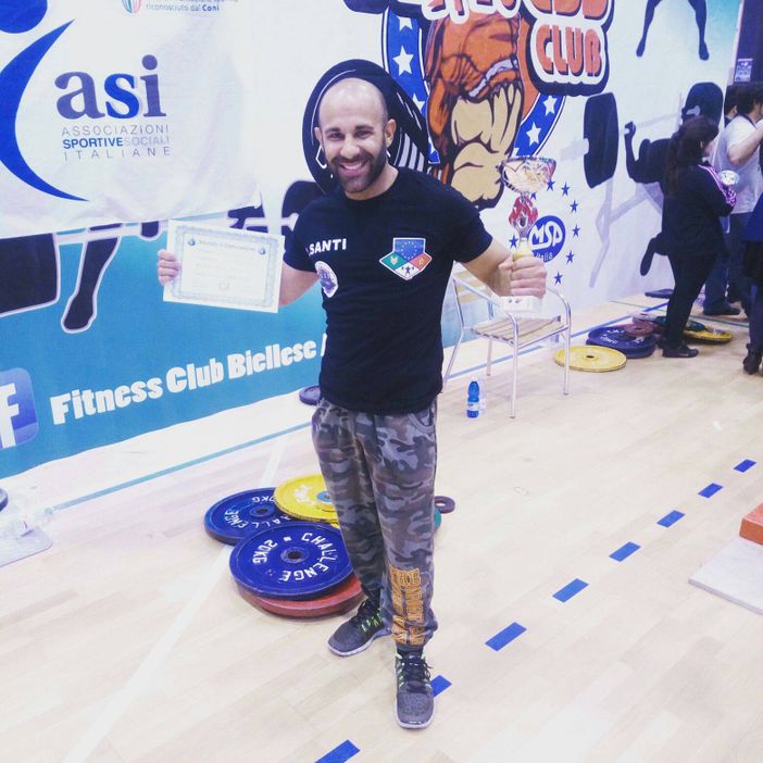 Agente della Polizia di Biella è campione italiano di bench press