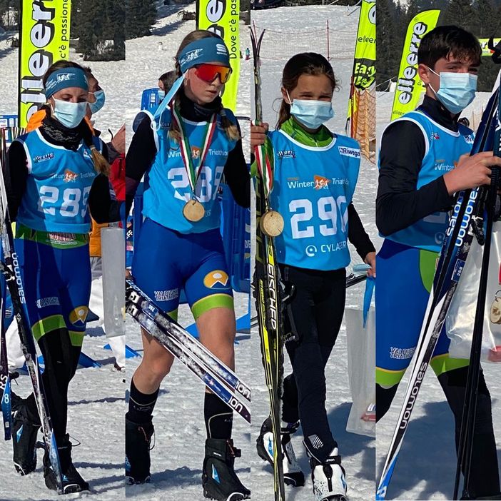 Valanga di podi per Valdigne Triathlon ai Campionati Italiani di Winter Triathlon e al Winter Cross Duathlon di Asiago Valanga di podi per Valdigne Triathlon ai Campionati Italiani di Winter Triathlon e al Winter Cross Duathlon di Asiago
