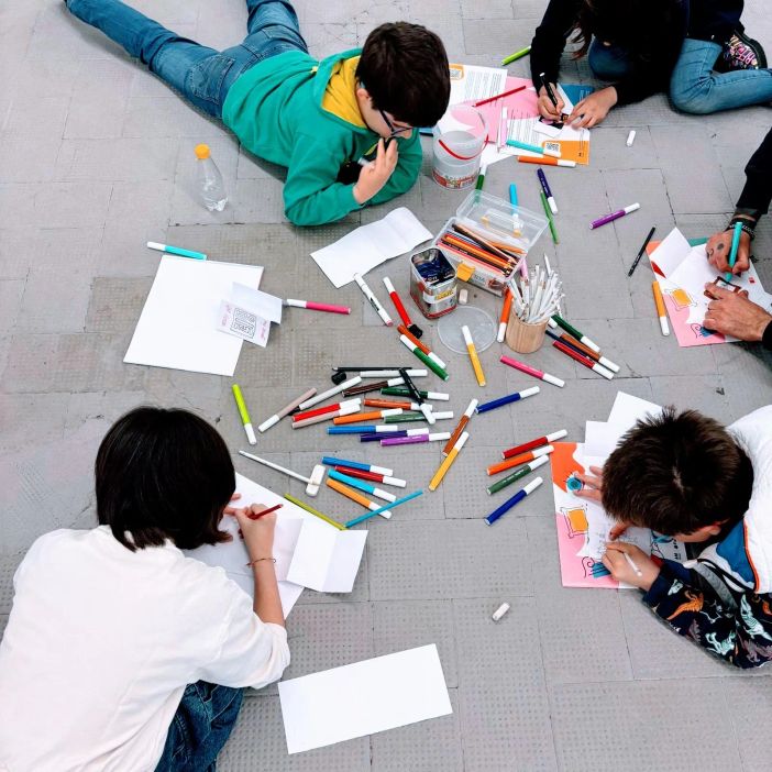 "L’arte vien giocando", un evento speciale nel cortile di Cittadellarte