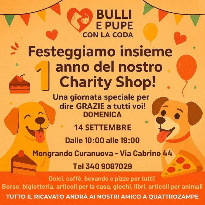 Un anno di amore con Bulli e Pupe con la Coda ODV