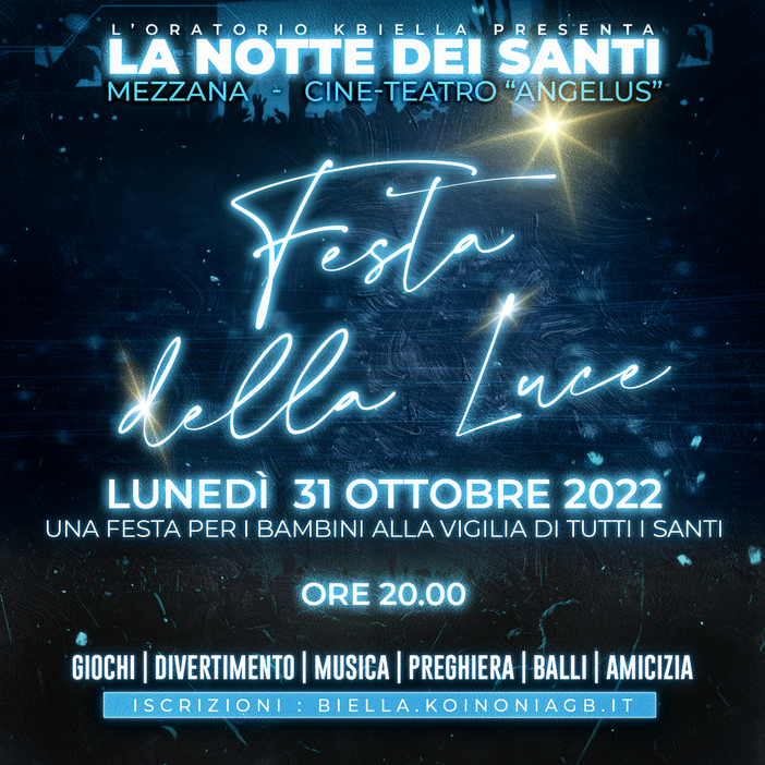 Ritorna la Festa della Luce a Mezzana